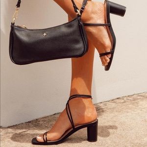 Princess Polly Therapy Stunna Black Heels